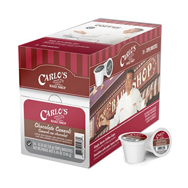 Carlo's Bakery - Chocolate Cannoli 24 Pack