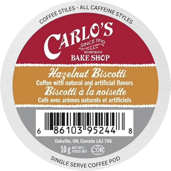 Carlo's Bakery - Hazelnut Biscotti 24 Pack