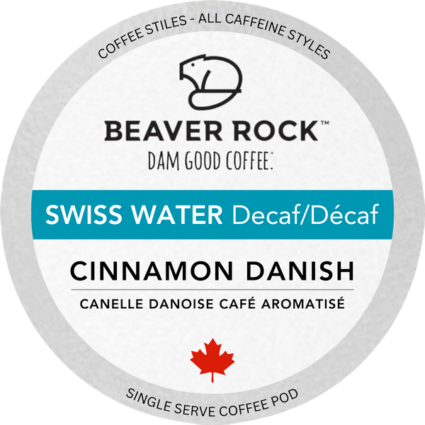 Beaver Rock - Cinnamon Danish SWP Decaf 25 Pack
