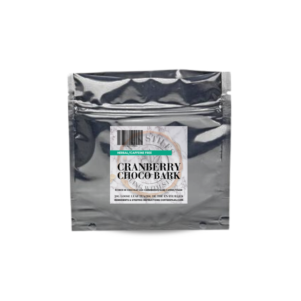 Tea Stiles - Cranberry Choco Bark