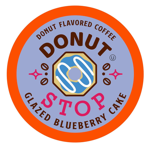Donut Stop - Glazed Blueberry Cake 40 Pack