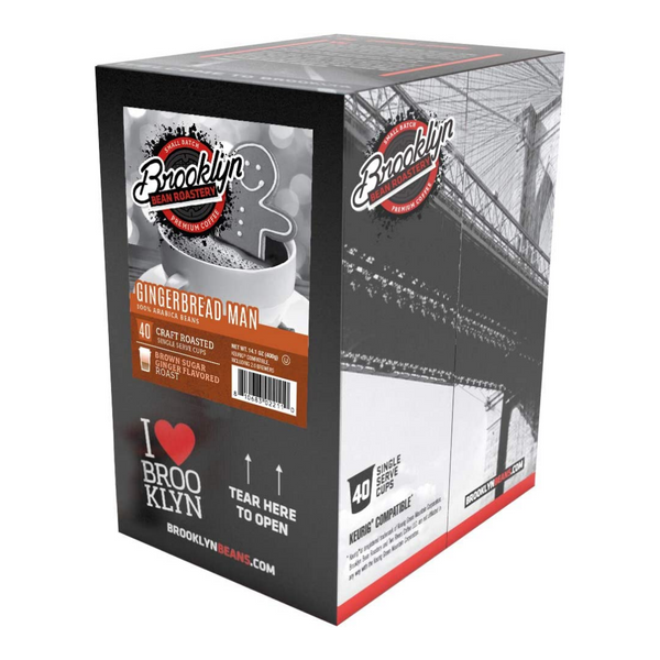 Brooklyn Bean - Gingerbread Man 40 Pack