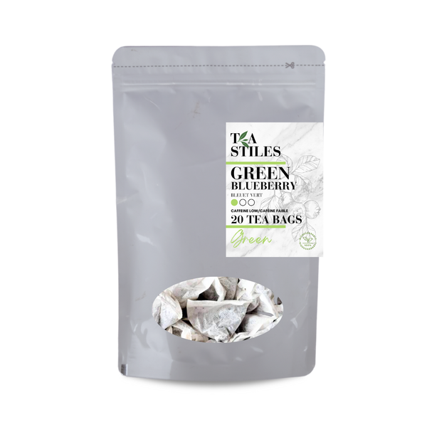 Tea Stiles - Green Blueberry Tea Bags