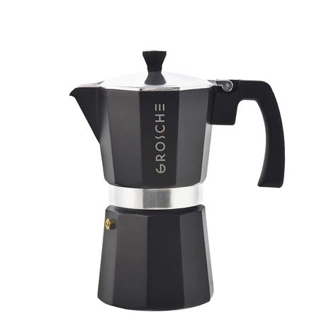 Grosche - Milano Black Stovetop 9 Cup Espresso Maker