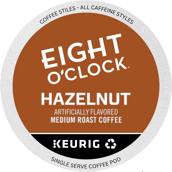 Eight O'Clock - Hazelnut 24 Pack