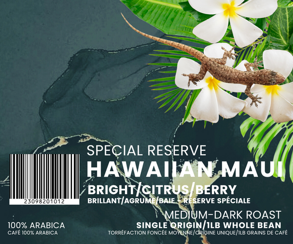 Coffee Stiles - Hawaiian Maui Special Reserve