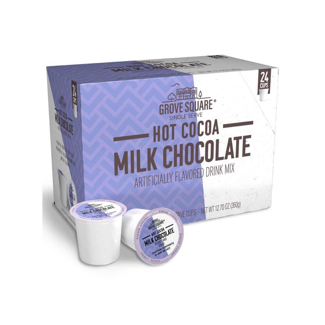 Grove Square Creamy Original Hot Chocolate 24 Pack Coffee Stiles