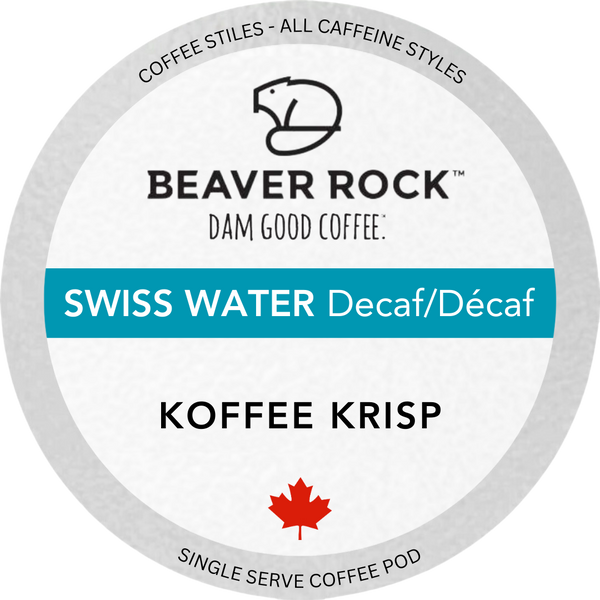 Beaver Rock - Koffee Krisp SWP Decaf 25 Pack