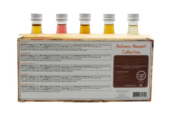 Monin® - Autumn Harvest Sampler Syrup Pack 5 x 50ml