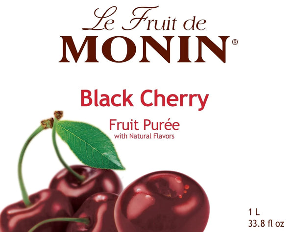 Monin® - Black Cherry Fruit Puree 1L