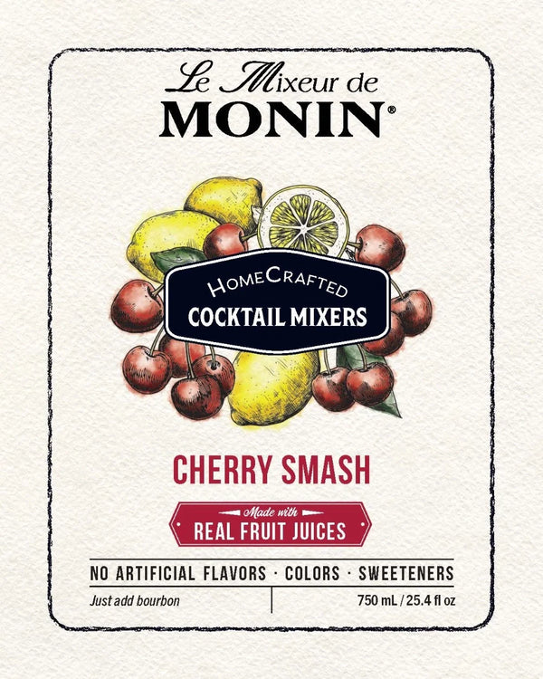 Monin® - Cherry Smash Mixer Syrup 750ml