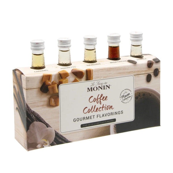 Monin® - Coffee Collection Sampler Syrup Pack 5 x 50ml