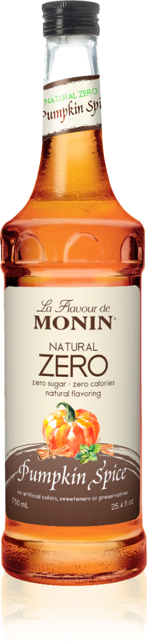 Monin® - Natural Zero Pumpkin Spice Syrup 750ml