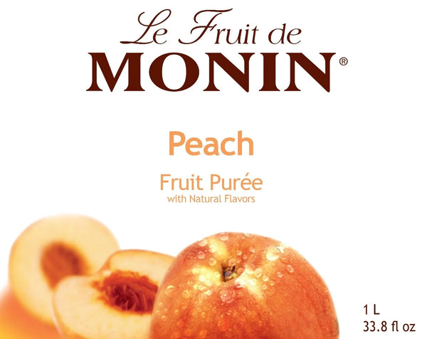 Monin® - Peach Fruit Puree 1L