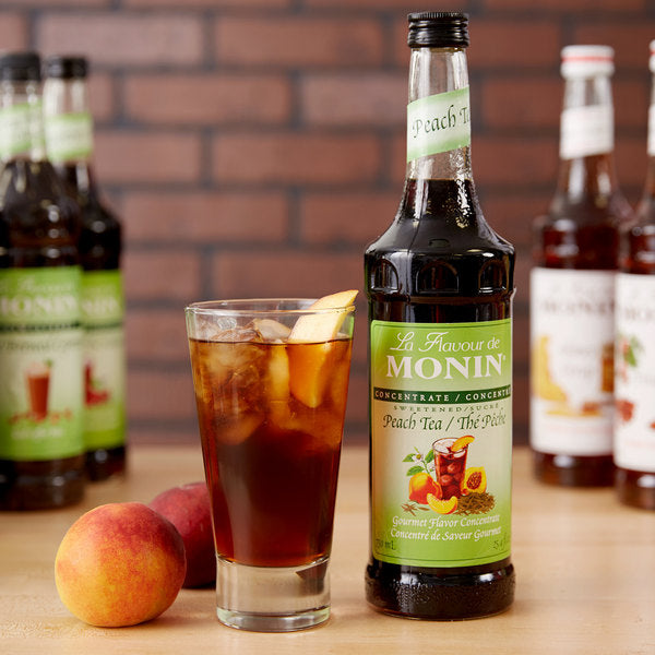 Monin® - Peach Tea Concentrate Syrup 750ml
