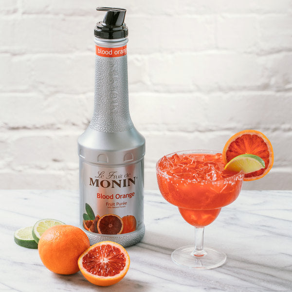 Monin® - Blood Orange Fruit Puree 1L X 4