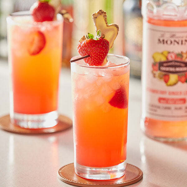 Monin® - Strawberry Ginger Lemonade Mixer Syrup 750ml