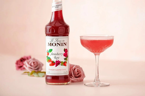 Monin® - Strawberry Rose Syrup 1L