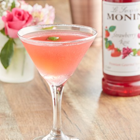 Monin® - Strawberry Rose Syrup 1L