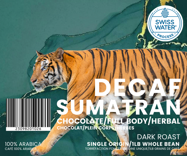 Coffee Stiles - Sumatran Premium SWP Decaf