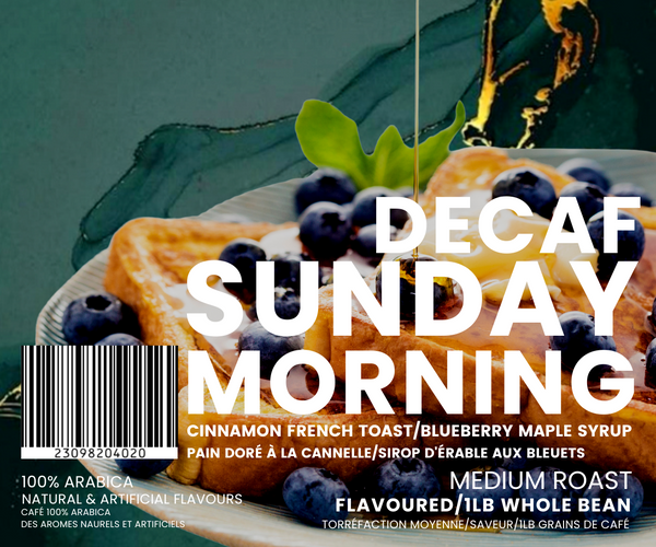 Coffee Stiles - Sunday Morning Decaf