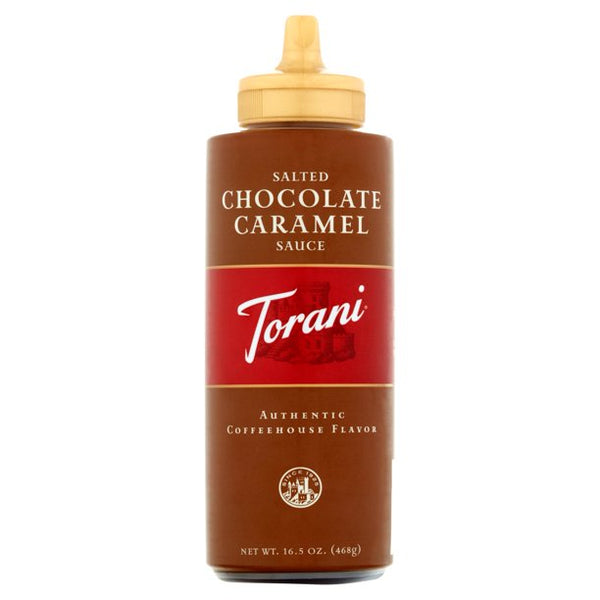 Torani Sauce - Sea Salt Chocolate Caramel 16.5oz