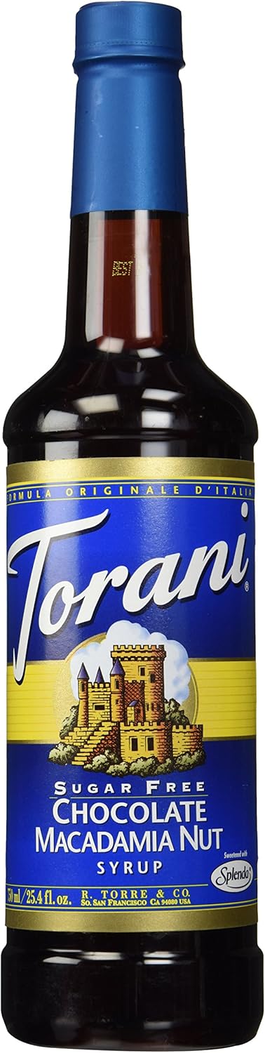 Torani Sugar Free - Chocolate Macadamia Nut 750ml PET Bottle