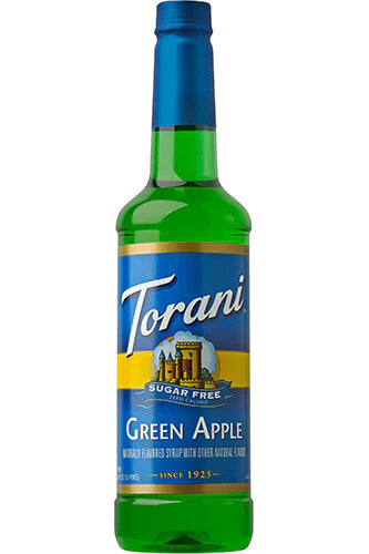 Torani Sugar Free - Green Apple 750ml PET
