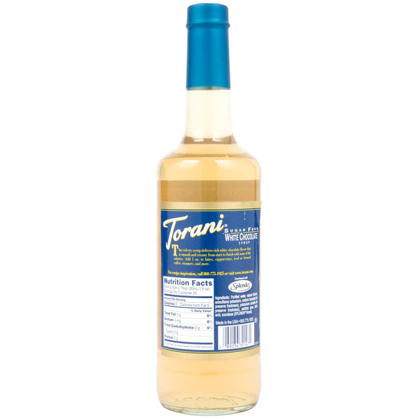 Torani Sugar Free - White Chocolate 750ml