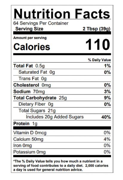 Torani Sauce - White Chocolate 1.89L