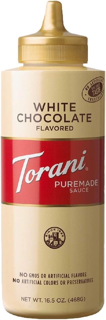 Torani Sauce - White Chocolate 16.5oz