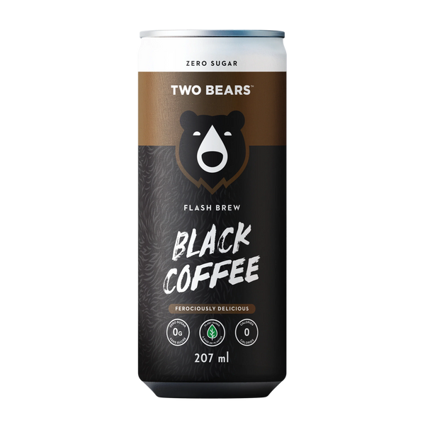 TWO BEARS - Flash Brew Black Coffee