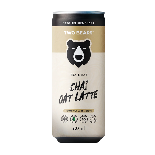 TWO BEARS - Chai Tea Oat Milk Latte