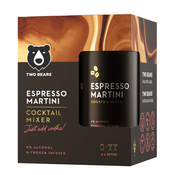 TWO BEARS - Espresso Martini Cocktail Mixer