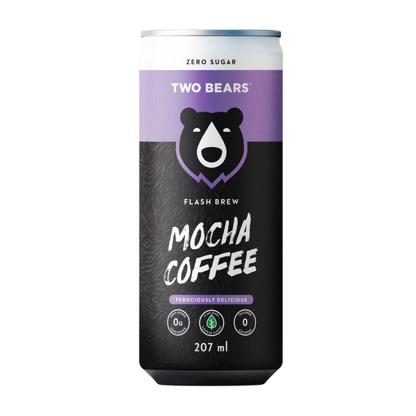 TWO BEARS - Flash Brew Mocha Flavoured Coffee