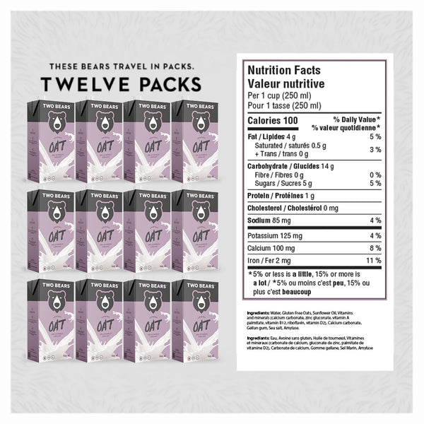 TWO BEARS - Original Oat Milk 946ml
