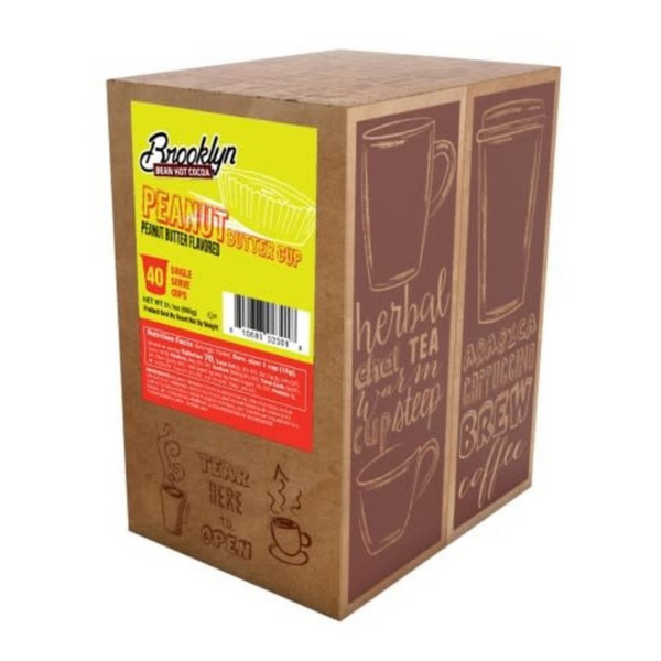 Brooklyn Bean HC - Peanut Butter Cup Hot Chocolate 40 Pack