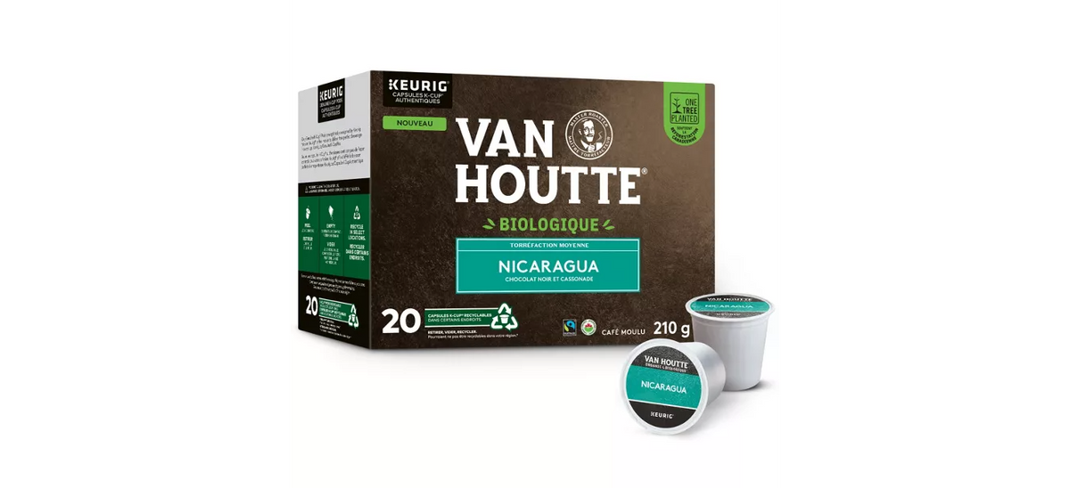 Van Houtte Nicaragua 20 Pack Coffee Stiles