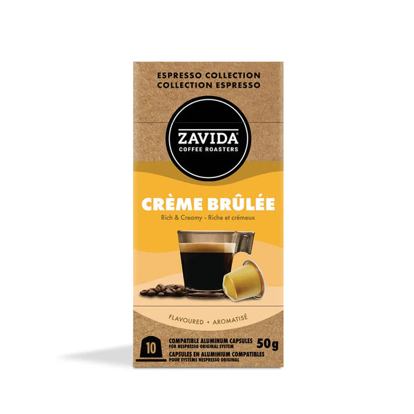 Zavida - Crème Brûlée Nespresso Compatible 10 Pack