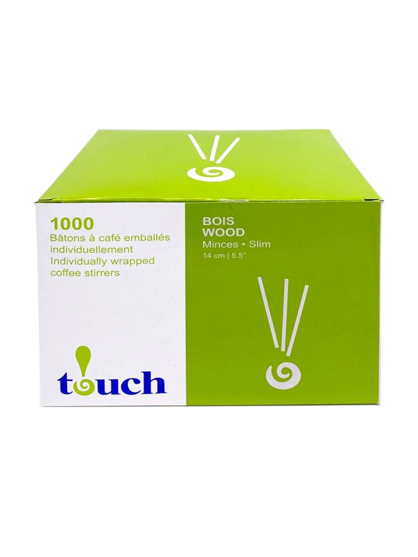 Touch - Wooden Stir Stix Box of 1000