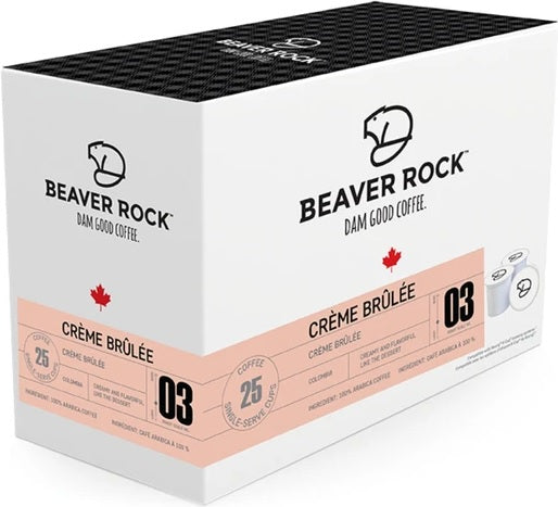 Beaver Rock - Crème Brûlée 25 Pack