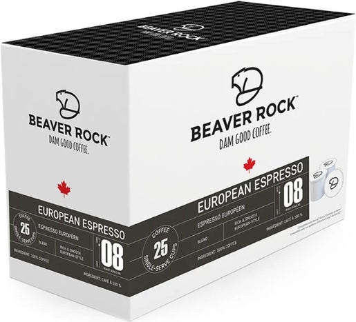 Beaver Rock - European Espresso 25 Pack