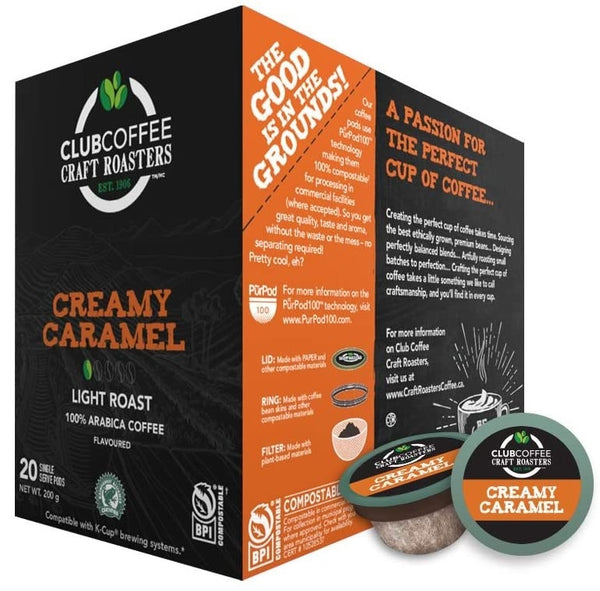 Club Coffee - Creamy Caramel 20 Pack