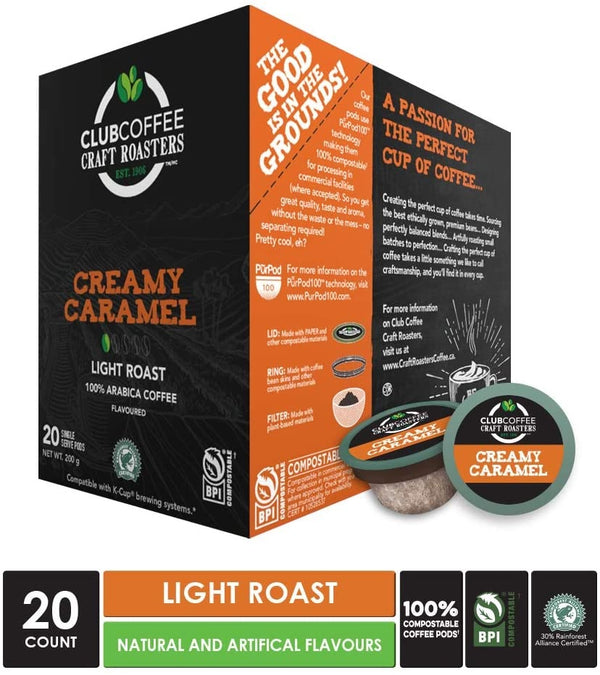 Club Coffee - Creamy Caramel 20 Pack