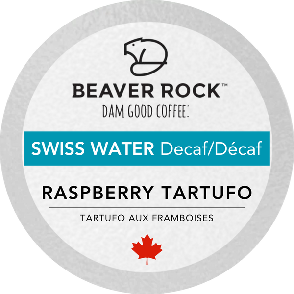 Beaver Rock - Raspberry Tartufo SWP Decaf 25 Pack