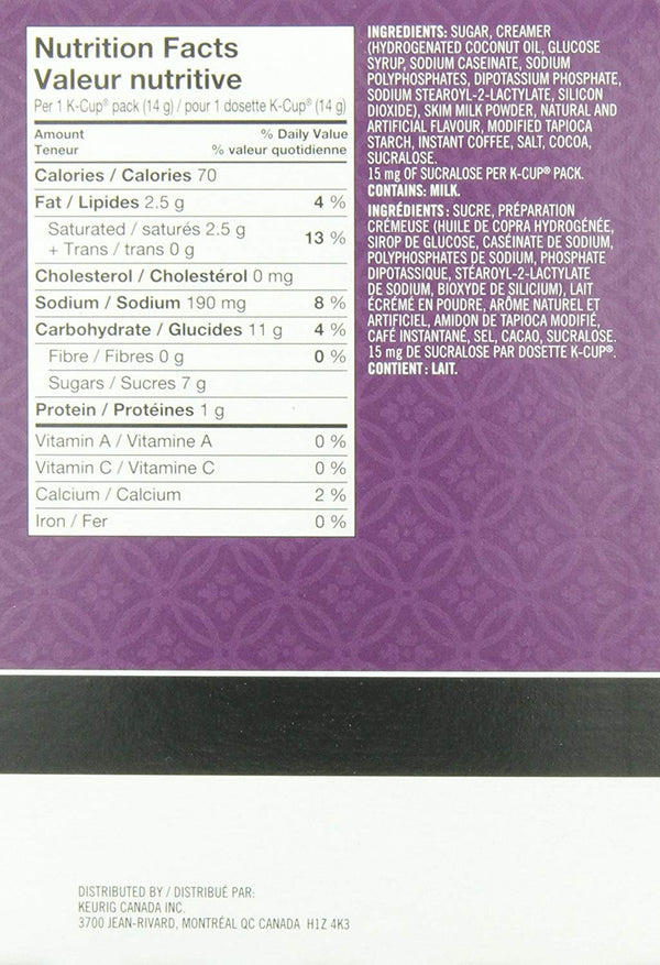 Timothy's - French Vanilla Latte 24 Pack