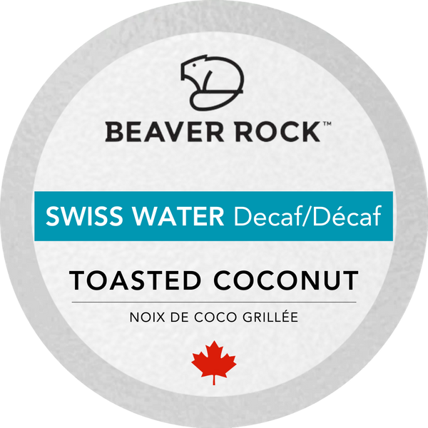 Beaver Rock - Toasted Coconut SWP Decaf 25 Pack