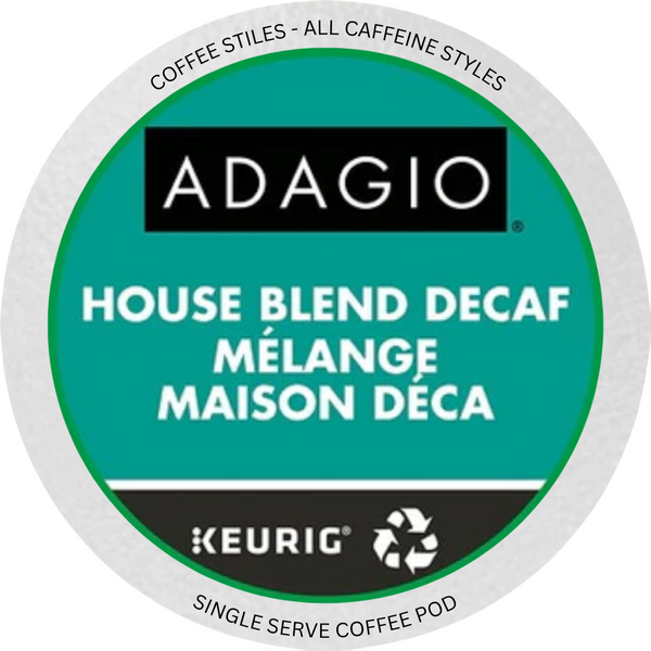 Adagio - Decaf House Blend 24 Pack