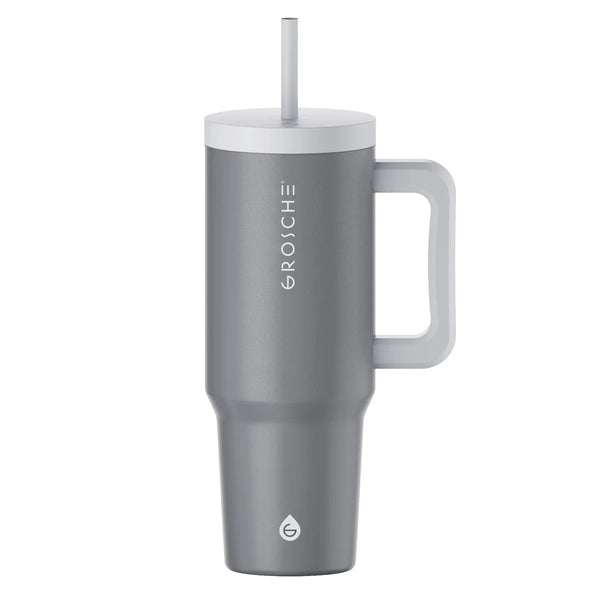Grosche - Aspen Insulated Tumbler W/Handle & Straw 40oz