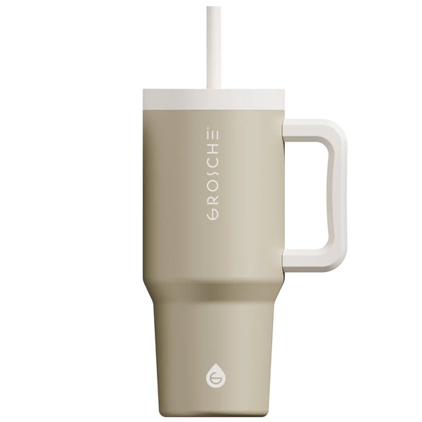 Grosche - Aspen Insulated Tumbler W/Handle & Straw 32oz